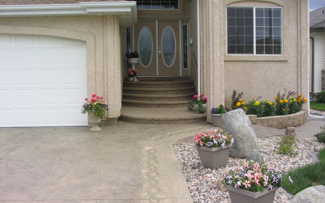 Precision Concrete Stamped Driveway 006