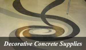 Decorative Concrete Supplies